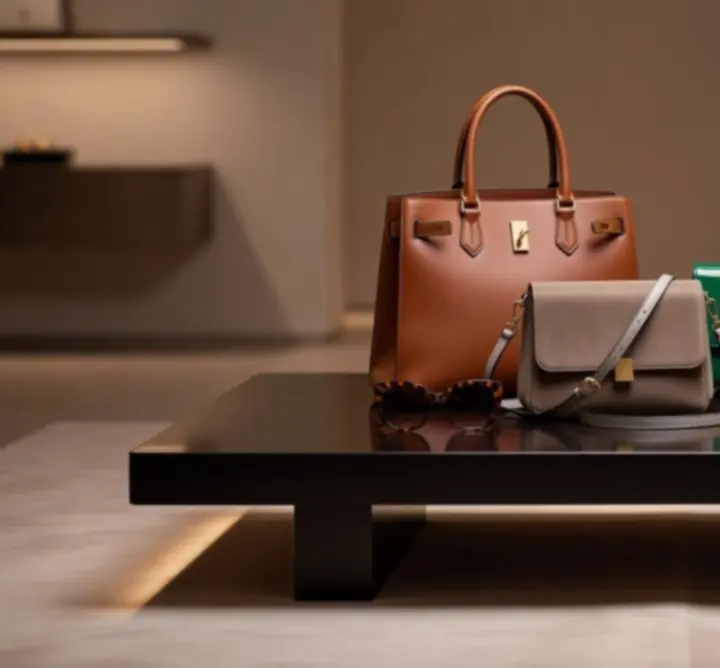 Válogatott női és férfi táskák letisztult elrendezésben